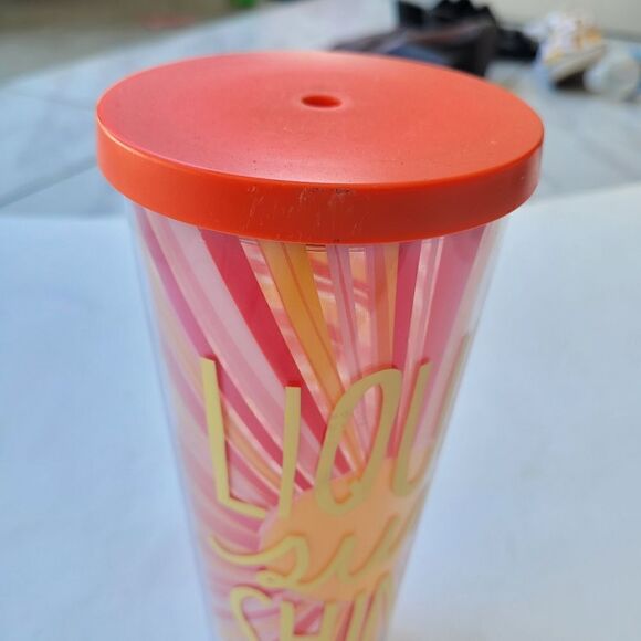Starbucks Rare Liquid Sunshine cold cup 24oz tumbler - Picture 4 of 5